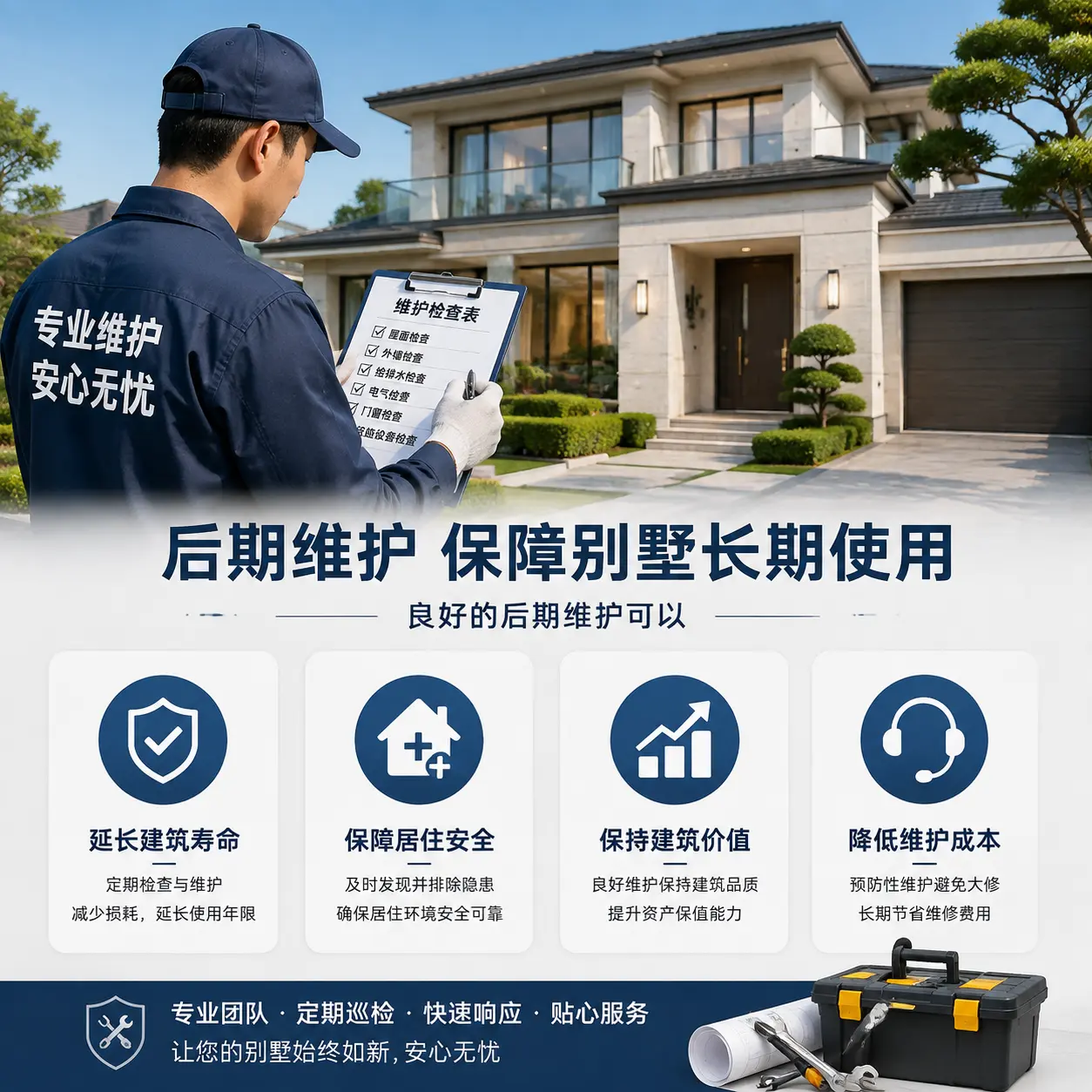 别墅建造公司推荐: 息烽 施工质量的关键要素
