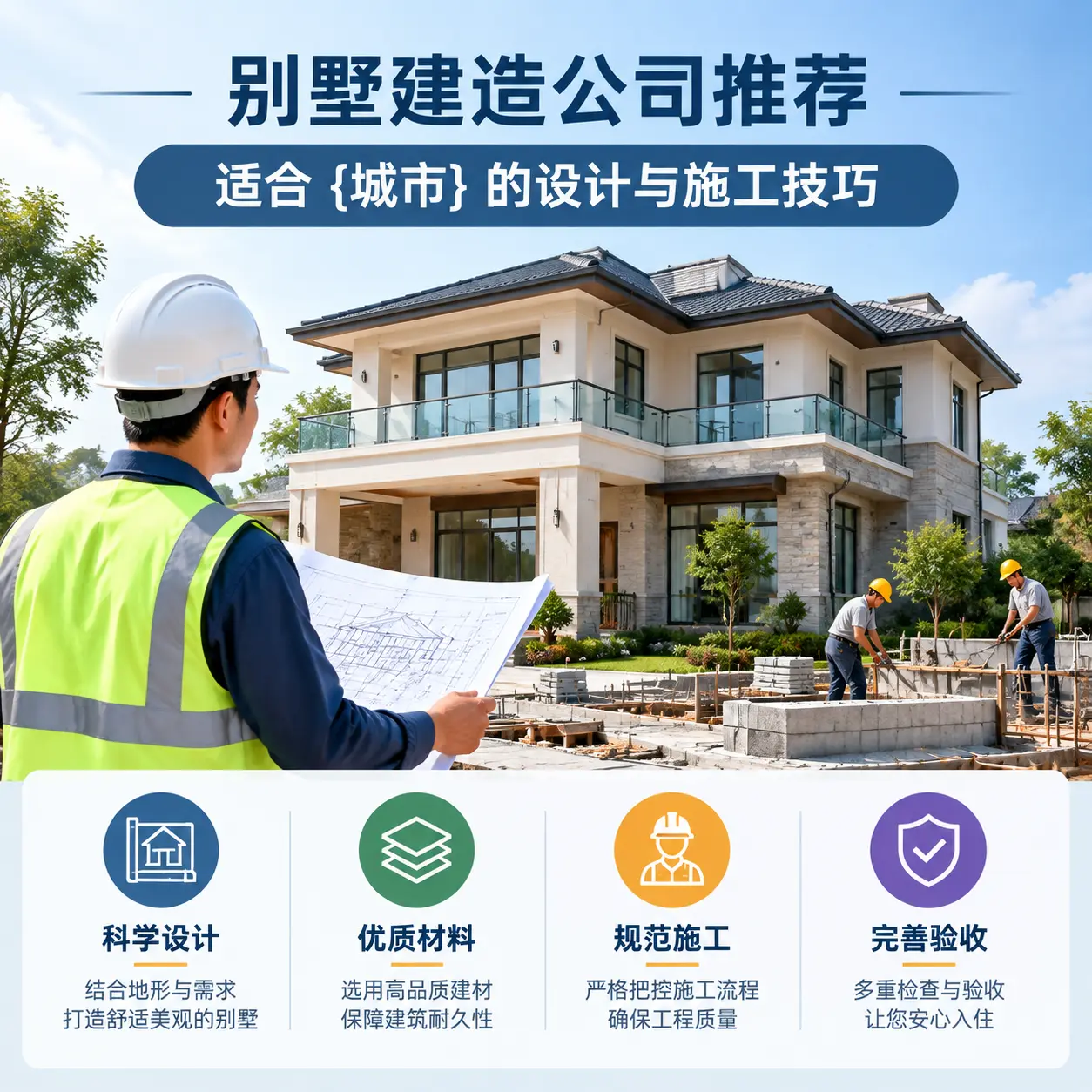 别墅建造公司推荐:适合 息烽 的设计与施工技巧