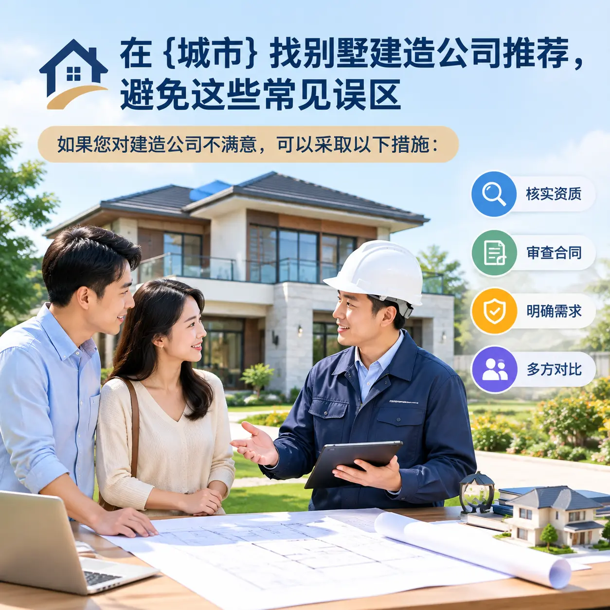 在 息烽 找别墅建造公司推荐，避免这些常见误区