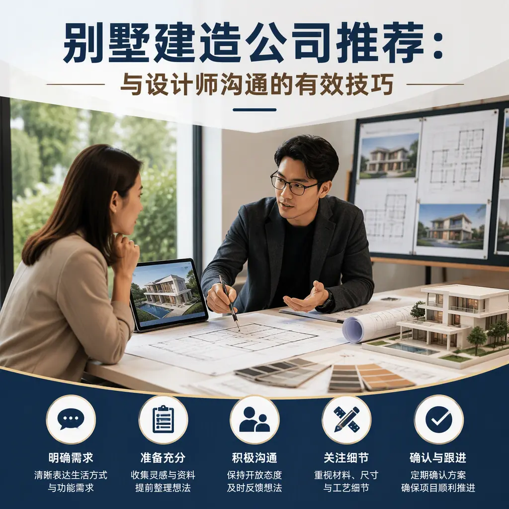 别墅建造公司推荐:与设计师沟通的有效技巧在 息烽