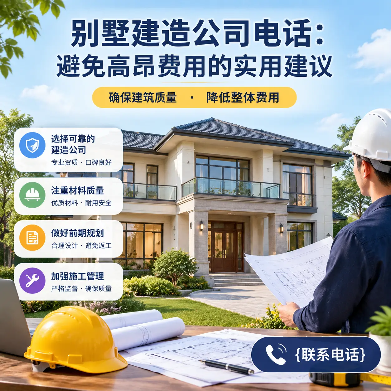 息烽别墅建造公司电话:避免高昂费用的实用建议