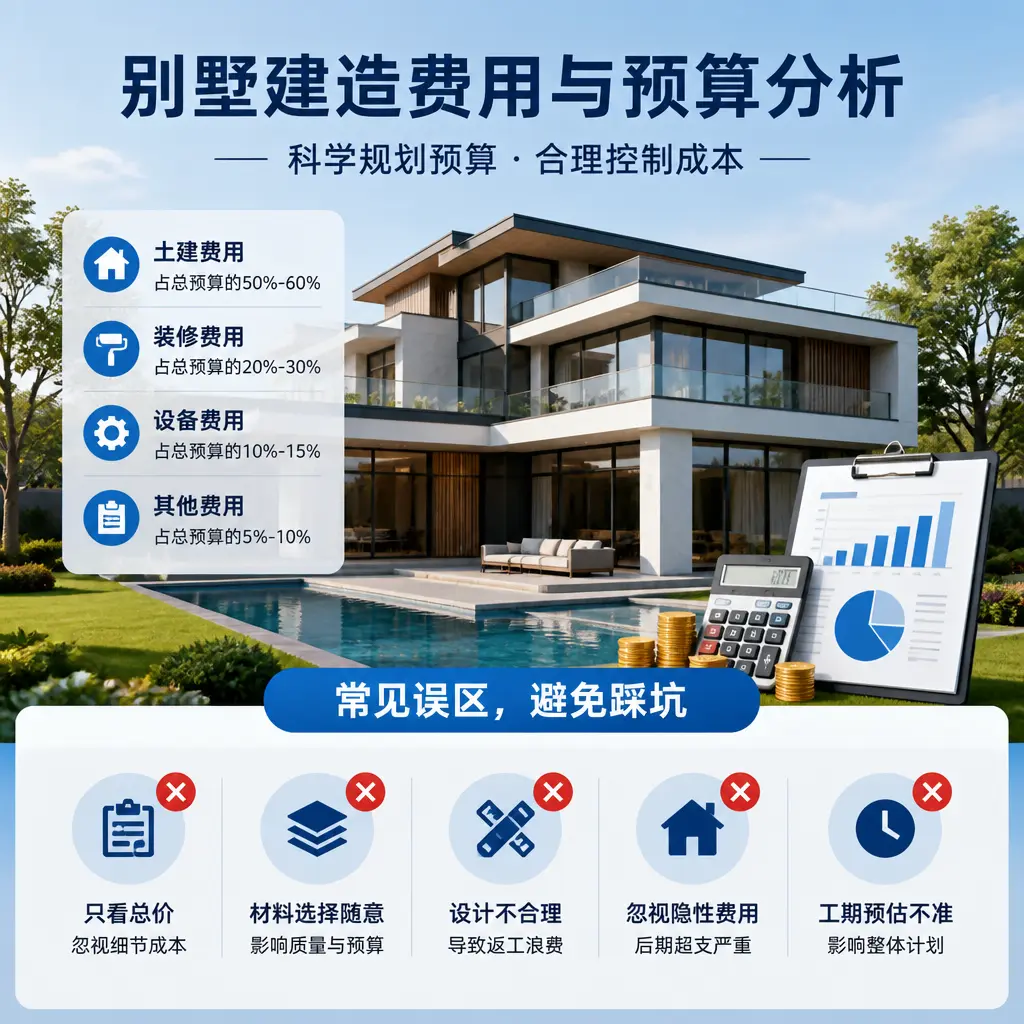 别墅建造公司推荐: 息烽 建造别墅的费用与预算分析