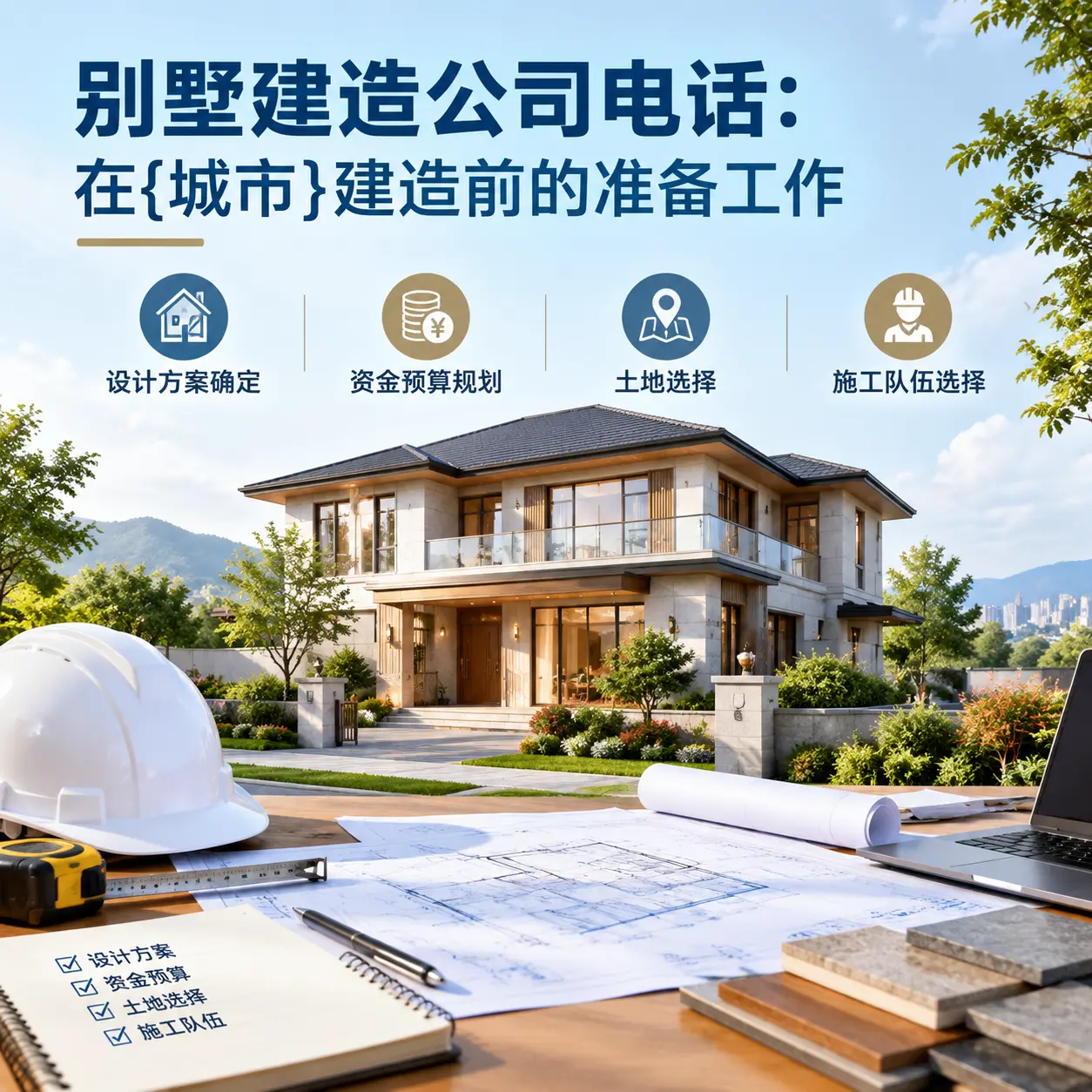 别墅建造公司电话：在息烽建造前的准备工作