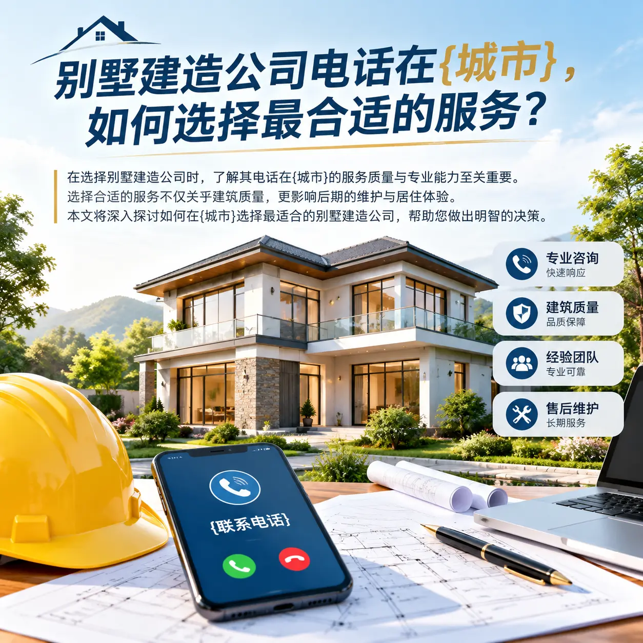 别墅建造公司电话在息烽,如何选择最合适的服务?