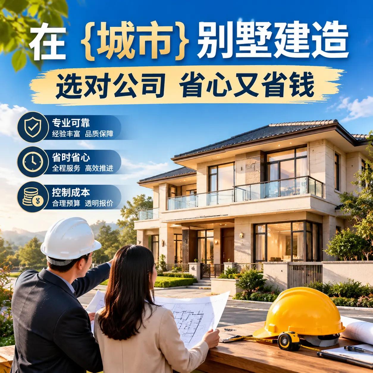 在 息烽 别墅建造,选对公司省心又省钱