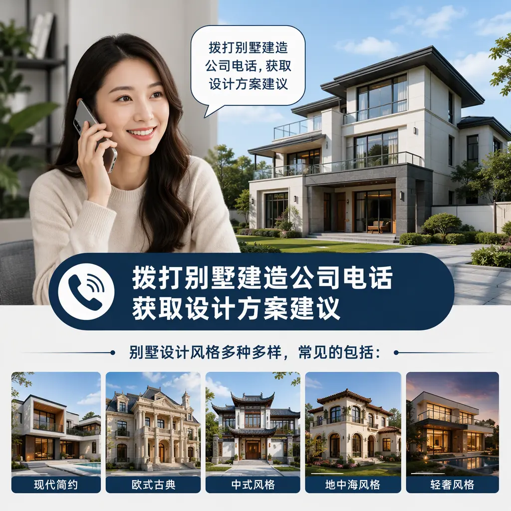 拨打息烽别墅建造公司电话,获取设计方案建议