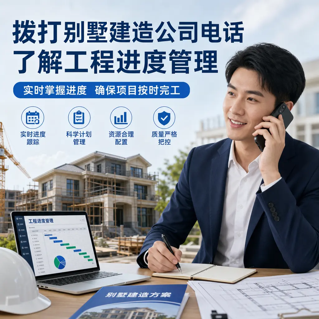 拨打息烽别墅建造公司电话,了解工程进度管理
