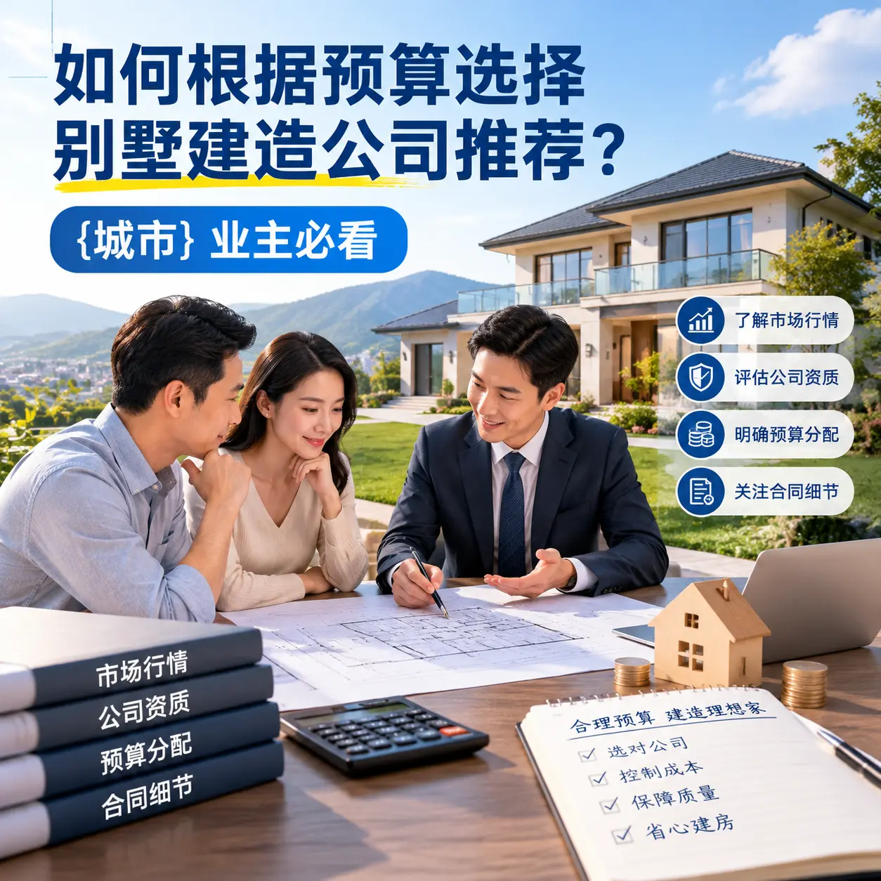 如何根据预算选择别墅建造公司推荐? 息烽 业主必看
