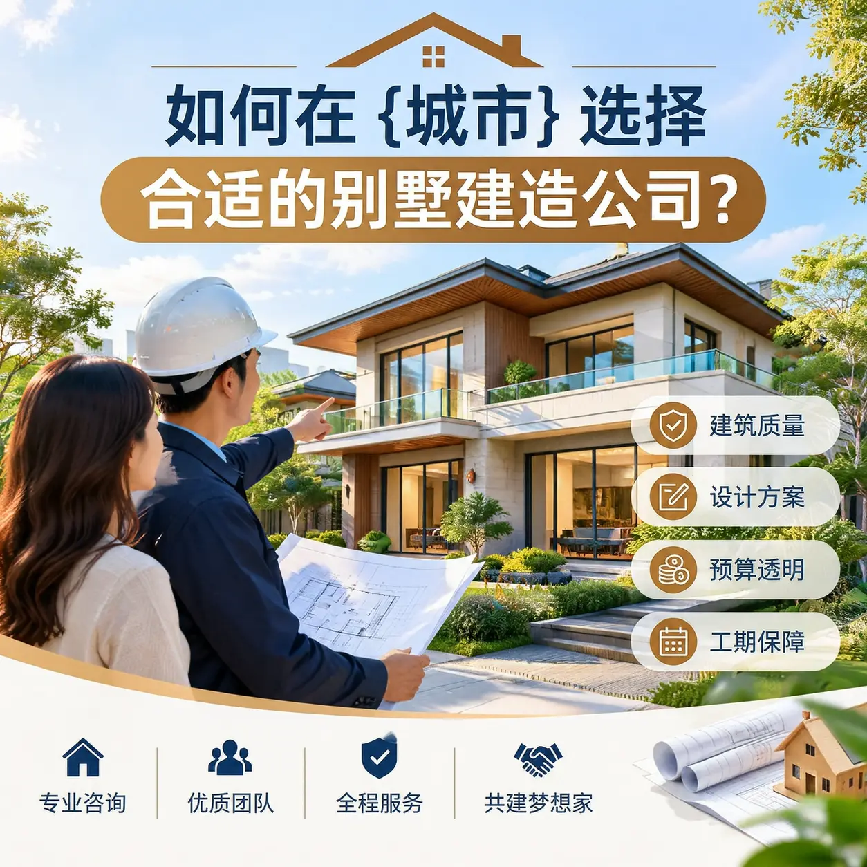 如何在 息烽 选择合适的别墅建造公司?