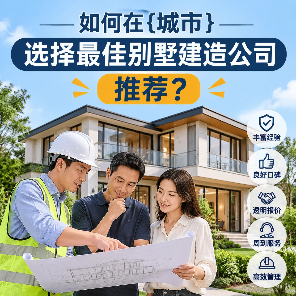 如何在 息烽 选择最佳别墅建造公司推荐?